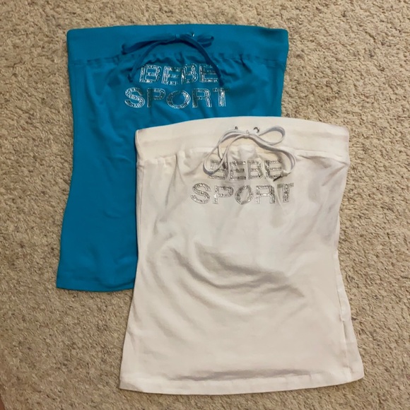 bebe Tops - Bebe Sport tube tops